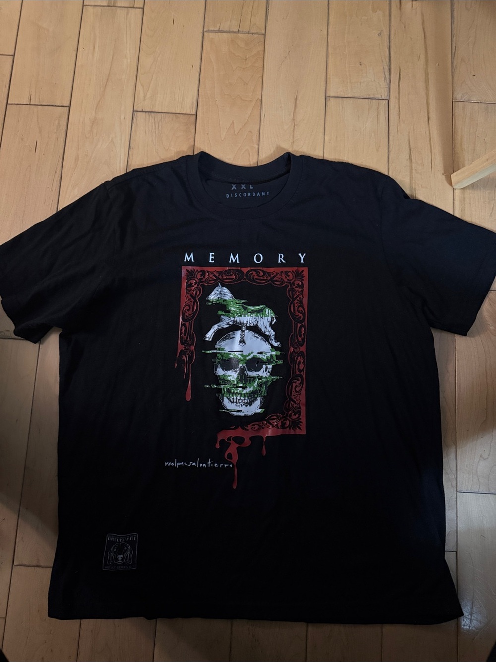Memory Graphic Short-Sleeve Tee - Black